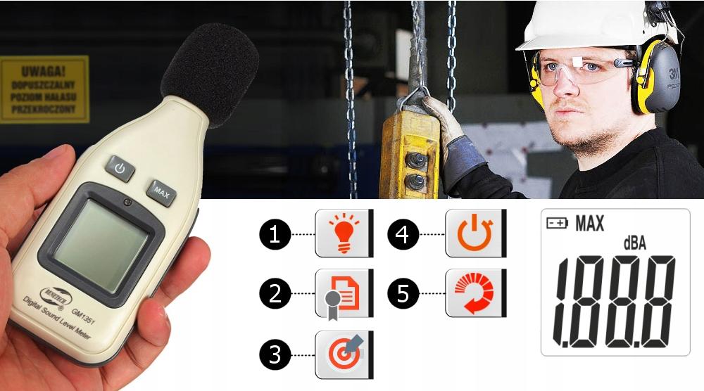 SONOMETER - SOUND LEVEL METER DECIBLE METER