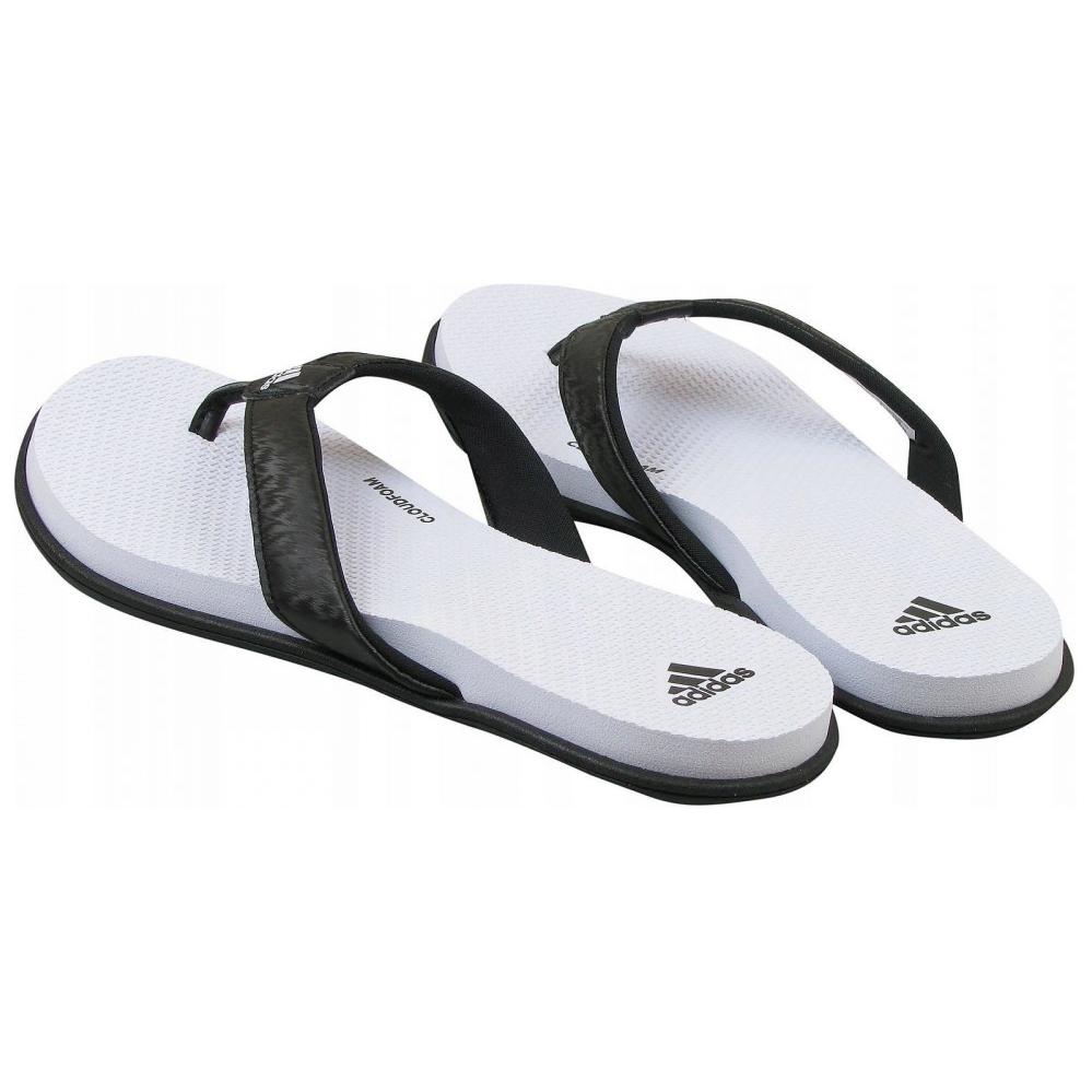 Adidas Cloudfoam One Comfortable Versatile Anti-Friction Flip Flops Women Footwear Gray CG2806