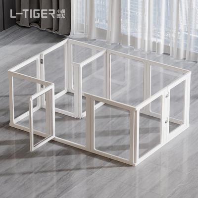 Прозрачный акриловый забор для собак высотой 75 см - Внутренний барьер для питомцев и модульная клетка