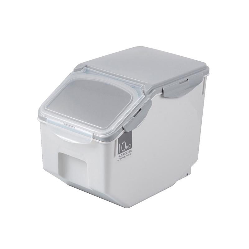 10 кг герметичный пластиковый контейнер для хранения риса - защита от насекомых и влаги