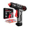 EZARC Glue 15 Second Rapid High Temperature Cordless Rechargeable Glue Equipped with Preheat 30 Glue Hot For DIY Use Gun, Heating, Gun, Lamp, Sticks,