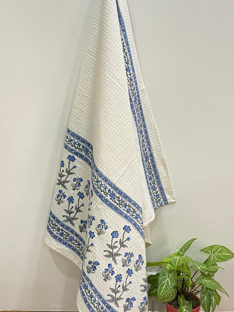 Blockprint Soft Cotton Towel (60-30 Inches)