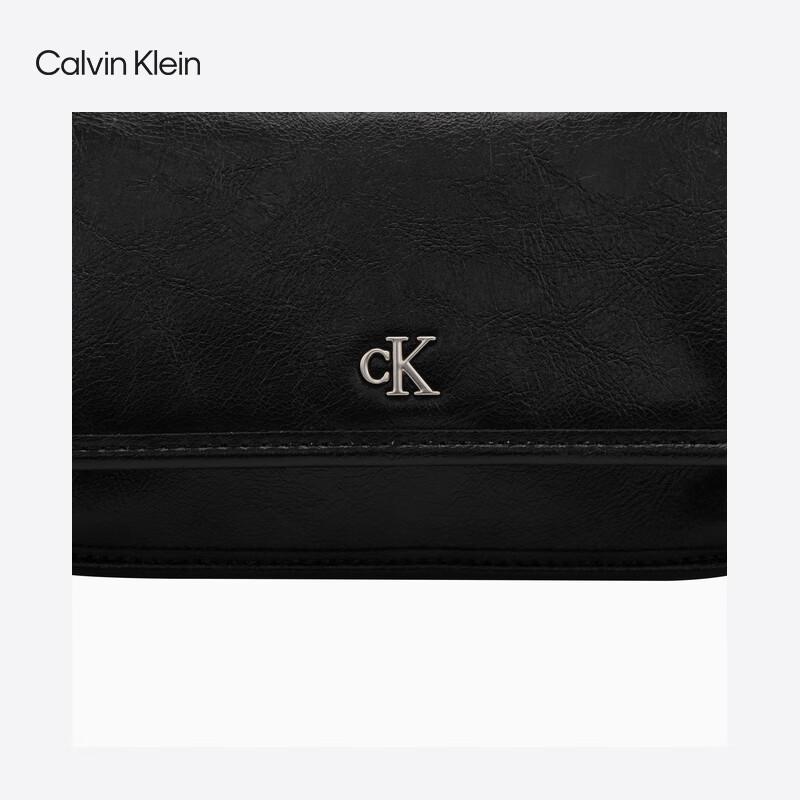 Calvin Klein Элегантная сумка через плечо с цепочкой и откидным клапаном