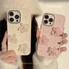 Жемчужное кружево Цветок iPhone 17 Подходит для 15promax Чехол для телефона Apple 13 Темперамент 11 Защита от падений 16 Трехмерный