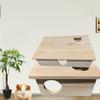 RUI RUI YU Small Animal Wood  House Maze Tunnels Exploring Multi Chamber Hamster Hideout Enrichment Toys