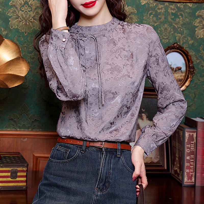 Новая женская рубашка в китайском стиле с длинными рукавами, модная рубашка ханьфу в стиле National Trend с пуговицами