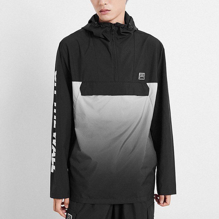 Vans Куртки Мужские Черные С Капюшоном Умеренные Другие VN0A49JZBLK