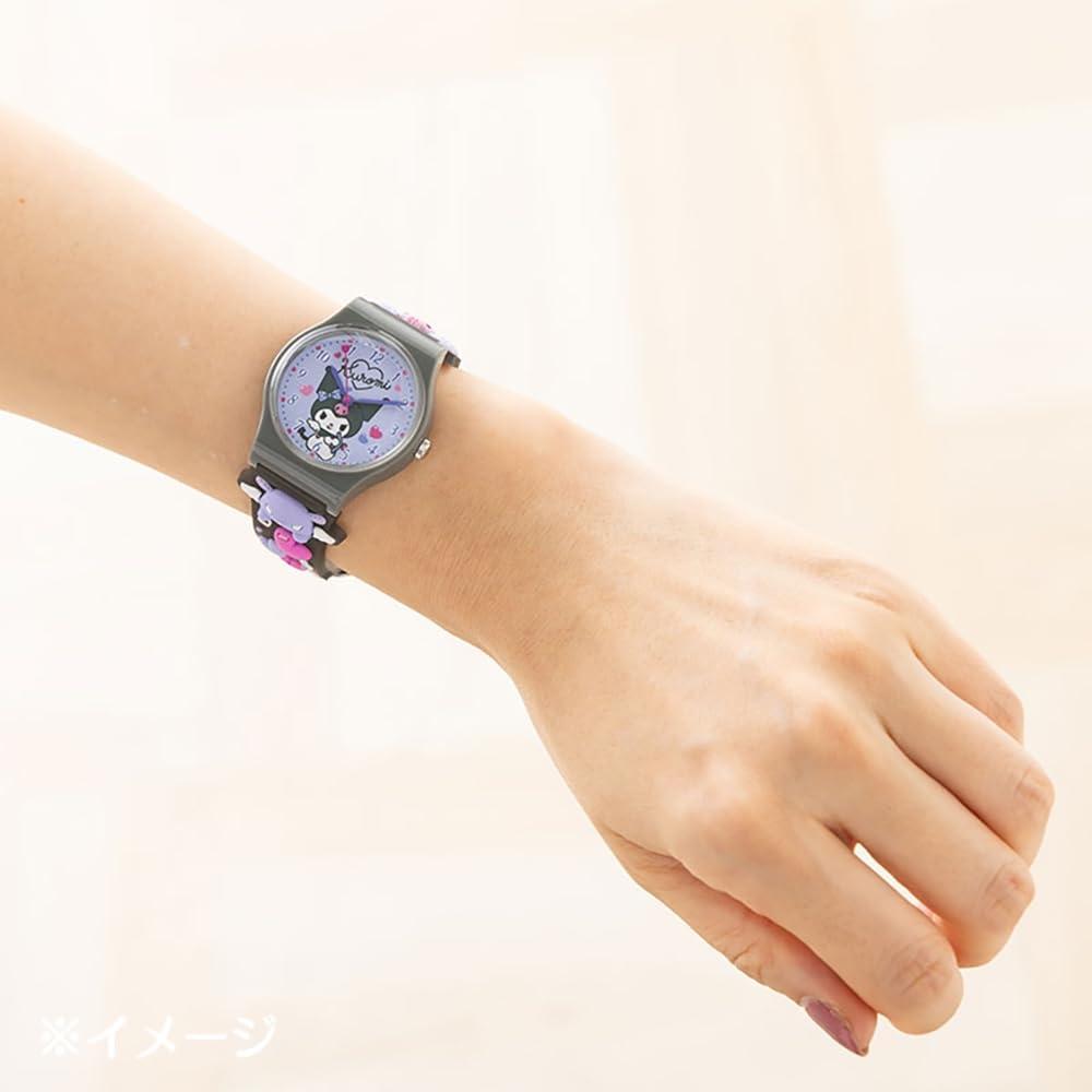 Sanrio Kuromi Rubber Watch Kuromi-chan Kuromi 20.5×3.3×0.9cm Character SANRIO 181056