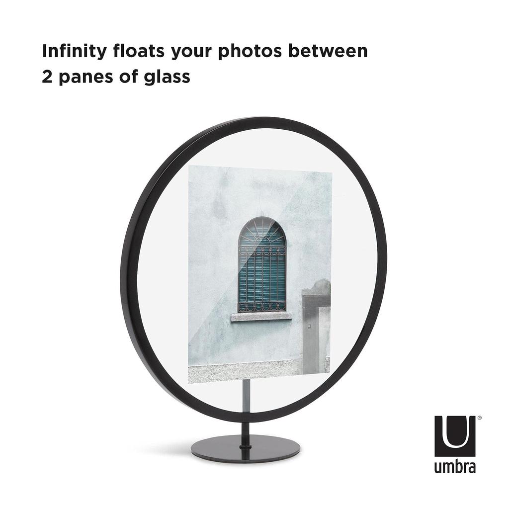 Umbra Photo Frame, Photo Display, Photo, Postcard, Art, Round, Circular, Wall Hanging, 2L Size (5x7cm), Korean Interior, Infinity, Umbra, 21012272040,