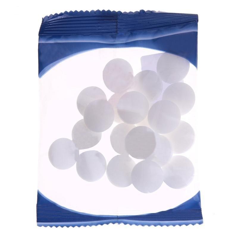 2 Bag/40PCS Moth Balls Moth Proof Mildew Proof Wood Block Camphor Pill Home Used Pest Control Moth