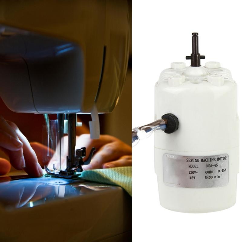Двигатель швейной машины 120 В 5400 об/мин 5400 об/мин Электрический двигатель швейной машины Термостойкий для бытовой швейной машины