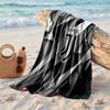 Juventus FC Print Microfiber Beach Towel Quick Dry Absorbent Large Towel For Beach Swimming Travel