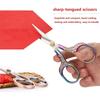 Vintage Stainless Steel 4pcss Embroidery Sewing Scissors Set Precision Craft Cutters for Tailoring Needlework