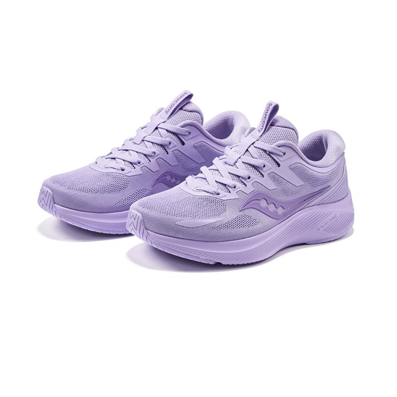 SAUCONY Амортизаторы Lancer Низкие тренировочные кроссовки для бега Женские Фиолетовые Saucony S18190-9