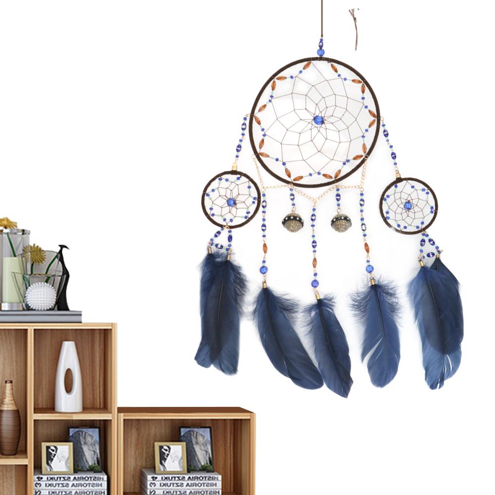 Girls Room Decor Gifts Ornaments Dreamcatcher Nordic Wall Decoration Indian Feather Hanging Arts
