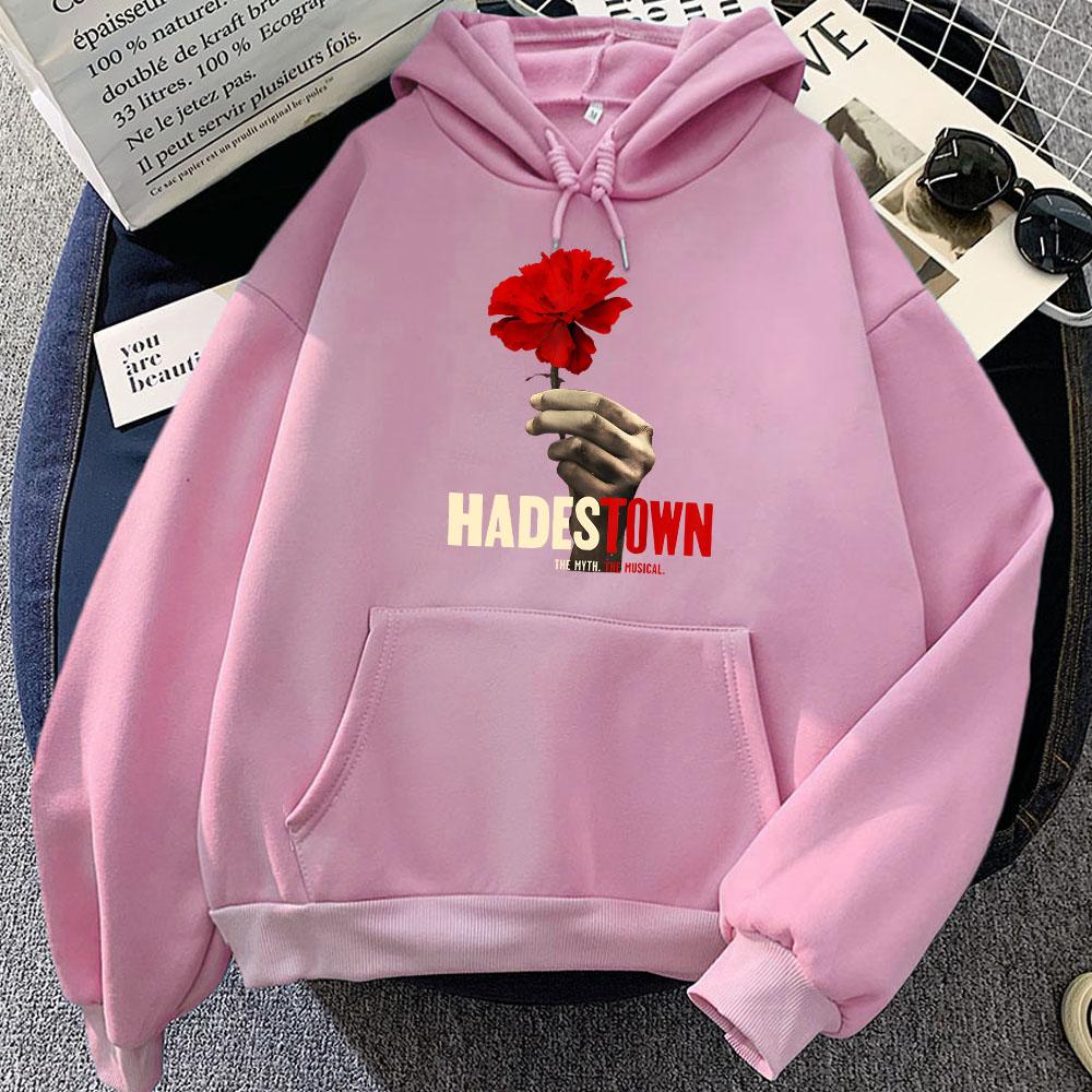 Musical Hadestown Hoodies for Women/Men Winter Casual Printing Sweatshirts Roupas Femininas Sudaderas Pocket Fleece Female Hoody