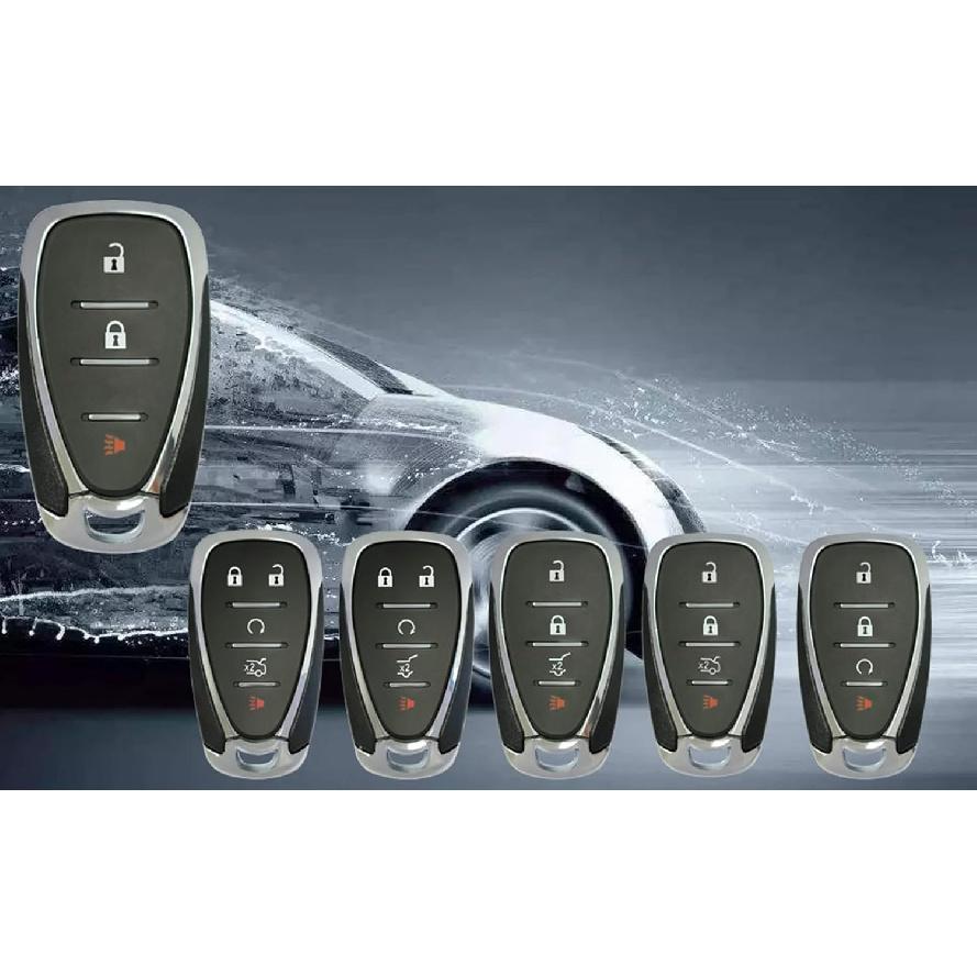 Replacement Key Fob Case Shell fit for Chevy Equinox 2018- Sonic 2017- Spark 2016- Keyless Entry Key Fob Cover