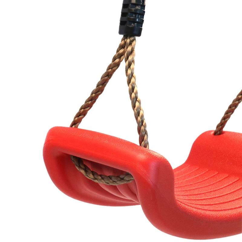 Детские качели с регулируемой веревкой для качания, для подвешивания в помещении и на улице, качельный набор, садовые качели, оборудование для детской площадки