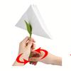 10 шт. Элегантные цветочные держатели для салфеток для свадеб, вечеринок, повседневных центральных композиций стола, модные кольца-держатели для салфеток