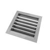 6/8/10/12inch 201 Stainless Steel Square Vent Grille Exterior Wall Exhaust Vent Exhaust Ventilation Window Ventilation Cover