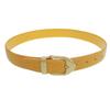 Отличный ремень LOUIS VUITTON Saintur желтый Epi Кожа мужской R10051 Б/у