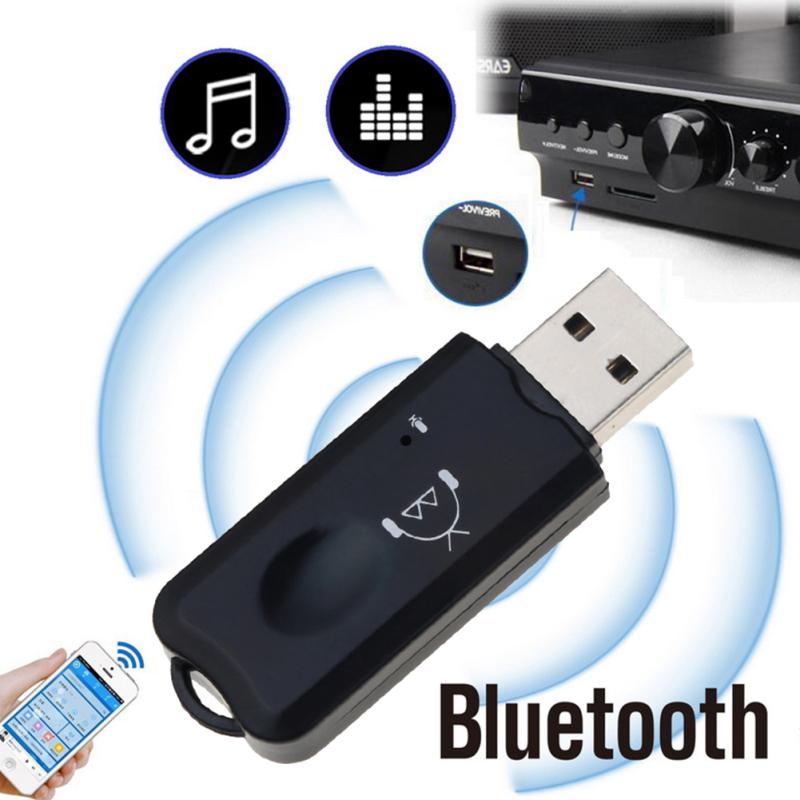 Автомобильный мини-аудио стерео громкой связи Bluetooth-совместимый адаптер V2.1 Встроенный микрофон высокого качества