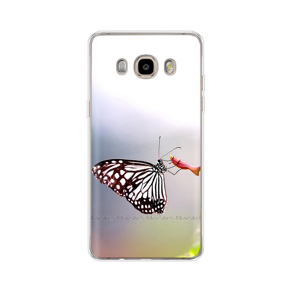 Для Samsung Galaxy J5 2016 Чехол J510 J510F/ds J510FN Крышка Модный Ромашка Мягкие Защитные Чехлы Для Samsung J5 2016 Fundas Coque