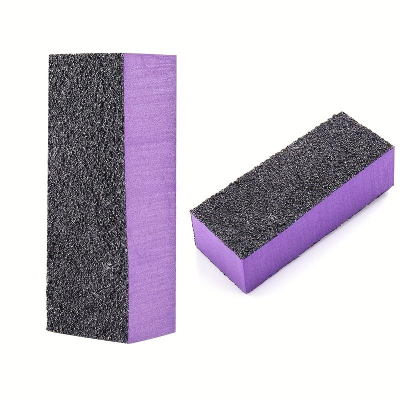 Purple Nail Buffer Block for Polishing and Shaping Nails