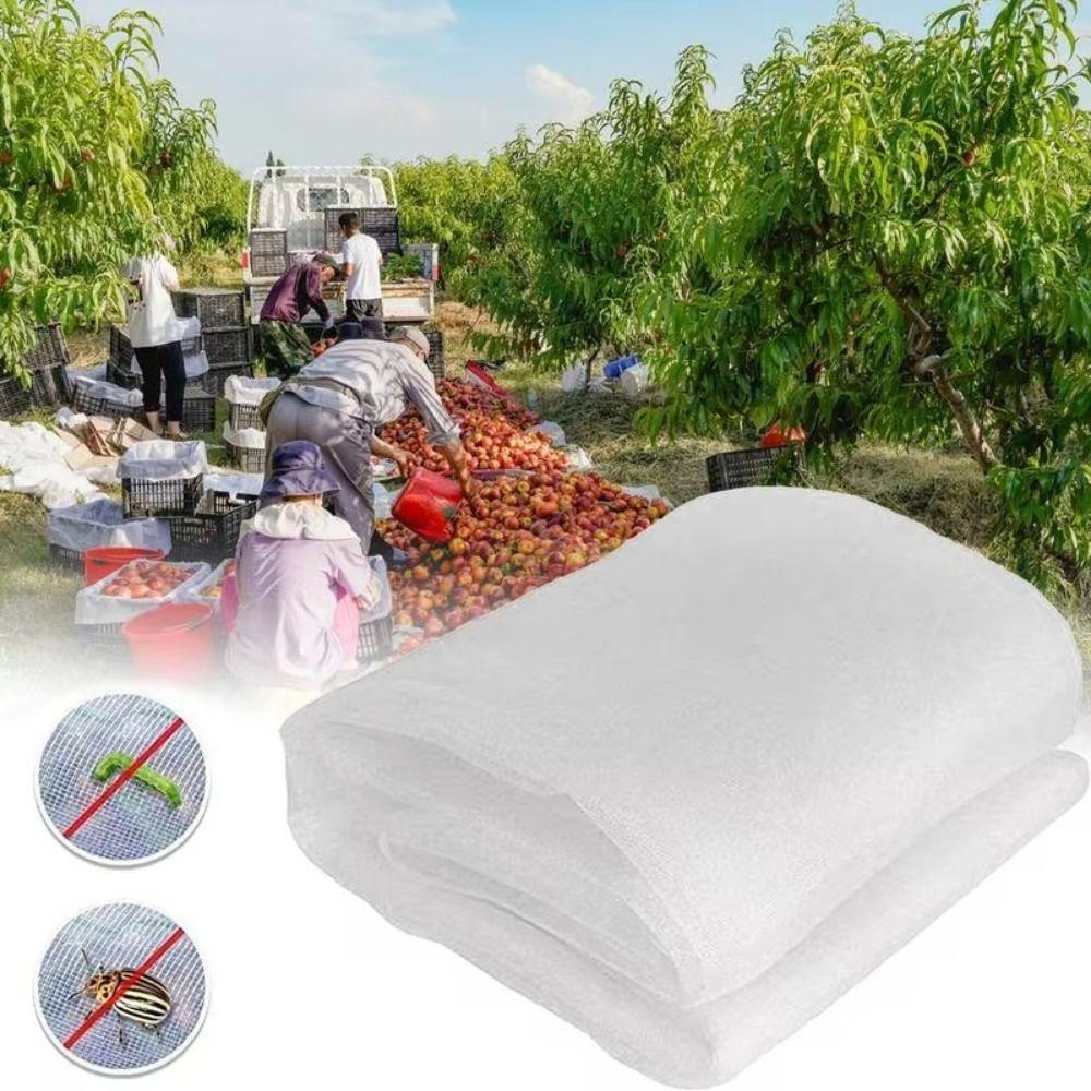 Мешки-чехлы для растений на шнурке с молнией Защитная сетка для растений Сетка для защиты фруктов от насекомых Овощная