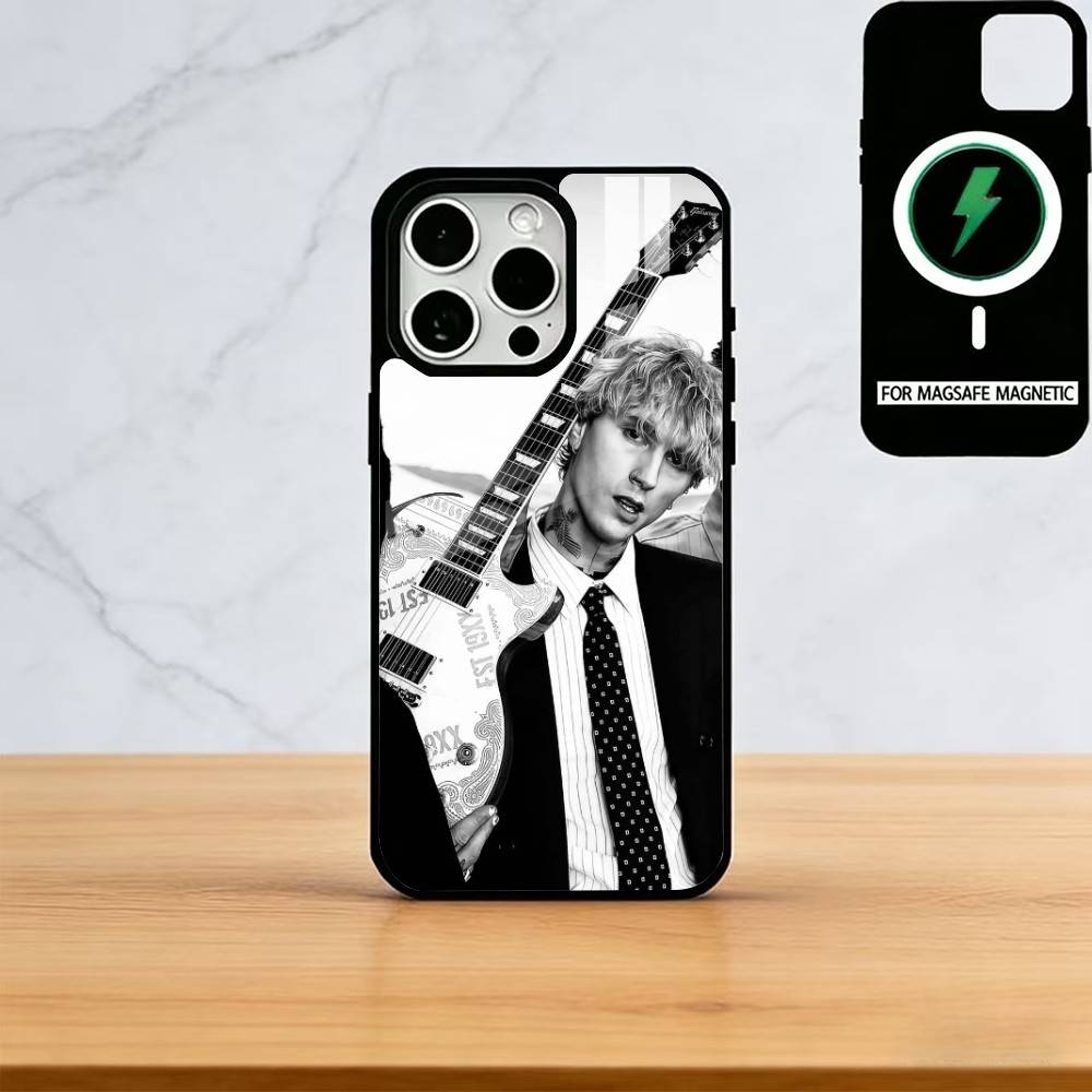 Чехол для телефона MGK LOST A-AMERICANA Для iPhone17,16,15,14,13,12,11 Plus,Pro Магнитный Для Magsafe Беспроводной Зарядки