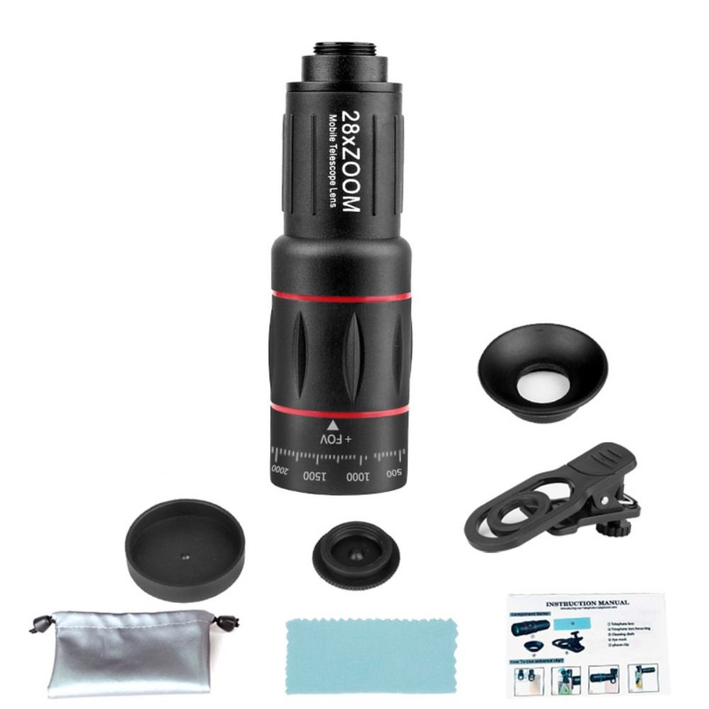 Монокуляр Монокуляр Зум Объектив для мобильного телефона Телеобъектив Объективы для мобильного телефона Опрос