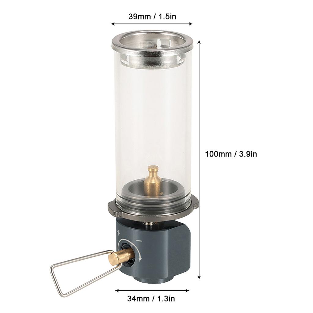 TOMSHOO Газовая лампа Бутановый газовый фонарь для кемпинга, пикника, рыбалки
