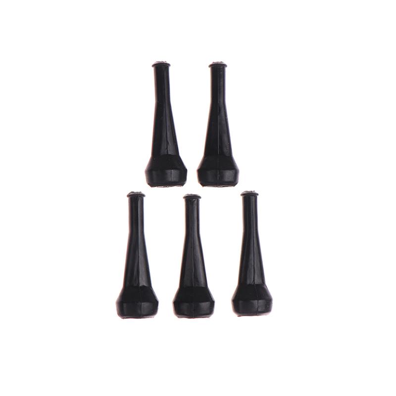 New 5pcs Black 2/3/4/5 Pin Waterproof Automotive Wire Cover Rubber Boot Cap For Amp Tyco Connector Series