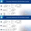 Адаптер для клавиатуры и мыши с аудиоразъемом 3,5 мм для Nintendo Switch, Xbox One, PS4, PS3. Идеально подходит для игр типа FPS, TPS, RPG, RTS и т. д.