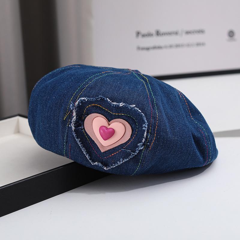 Милая и симпатичная шляпа женская 2024 новый ковбойский берет женский универсальный для лица маленький большой окружности головы восьмиугольная шляпа лето