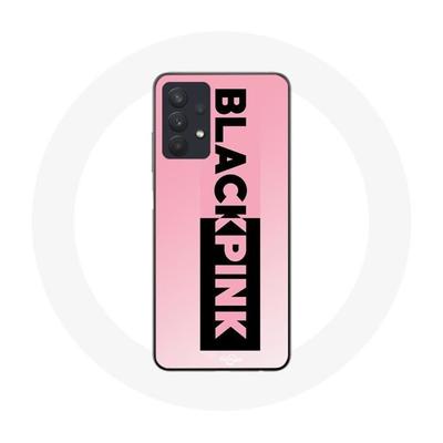 Чехол - Blackpink - Samsung Galaxy A32 5G - Мягкий - Черный/Розовый - K-pop