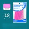 L-Shaped Interdental Brushes 10 Pack Portable Dental Cleaning Soft Bristles for Teeth Gaps Oral Care