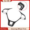Накладка на панель рулевого колеса автомобиля для Volkswagen VW Golf 7 Tiguan MK2 Polo T-Cross T-Roc Touran Jetta 2017-2022 