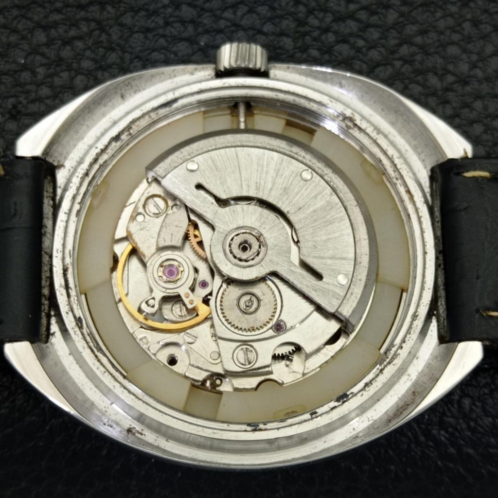 USED HMT KANCHAN DELUXE 6501 AUTOMATIC INDIAN MENS RED DIAL WATCH A432206-2 R110-a432206