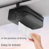 Car Tissue Box Armrest Box Multi-functional Car Tissue Box Seat Back-mounted Sun Visor Universal Hanging Bag In the Car