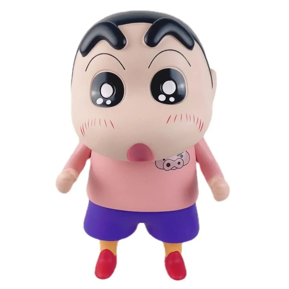 Crayon Shin-Chan Figure Anime Figures Model Personalized Creative Figures 1:1 Large Vinyl Superman Shinchan Figure Ornaments Toy