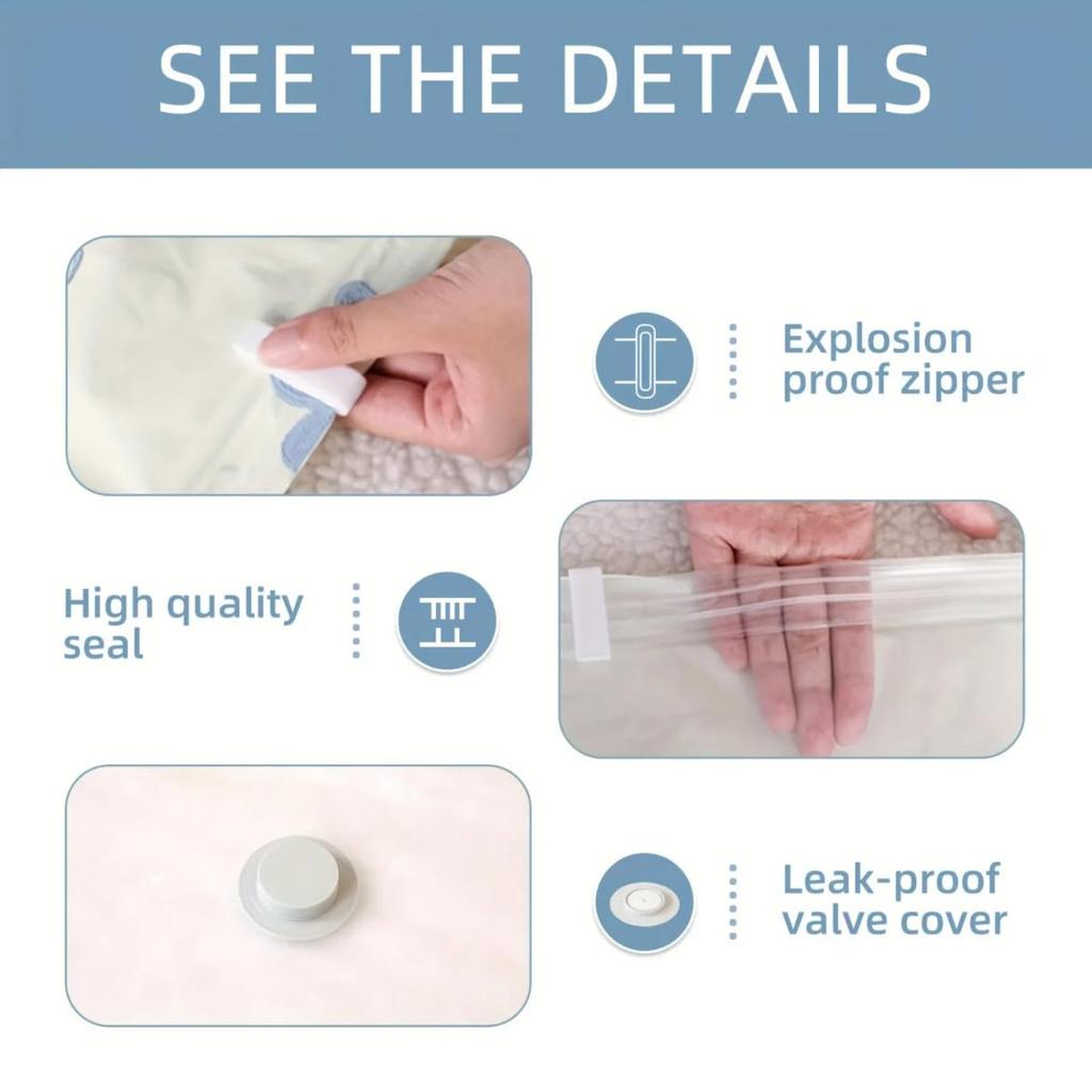 Vacuum Storage Bags More Space Saving For Comforters Clothes Pillow Bedding Blanket Cleaner Bag Closet For Garden Tool Home