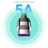 Spring Telescopic 100W 5A Fast Charging Type C Data Cable USB Micro Car Phone Charger for iPhone13 14 Pro Sumsung Xiaomi POCO