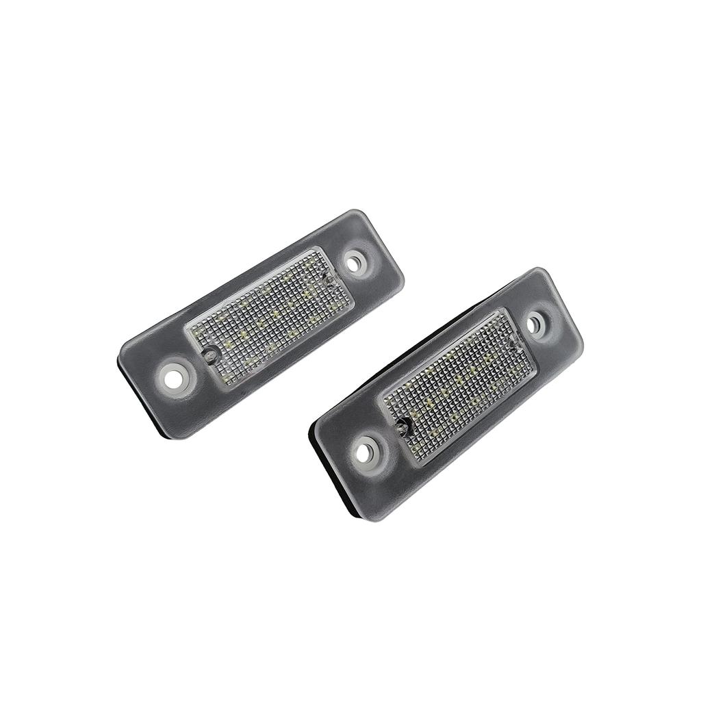 1 пара фонарей подсветки номерного знака для Volvo C30 2006-2013