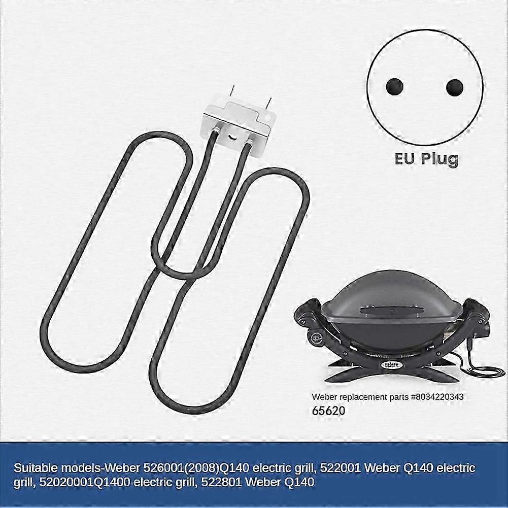 66631 / 65620 Запасные части для электрического гриля Weber Нагревательные элементы 2200 Вт для Weber Q140 / Q1400 Штепсель EU