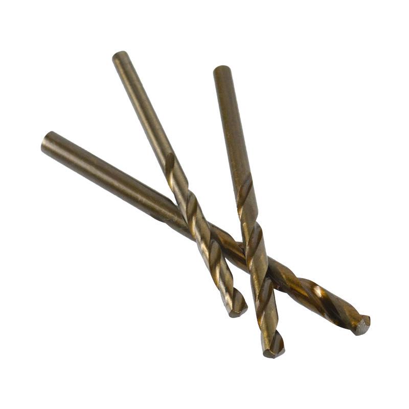 13-Piece Yellow Jute Drill Bit Set: 1.5-6.5mm Straight Shank in Plastic Box