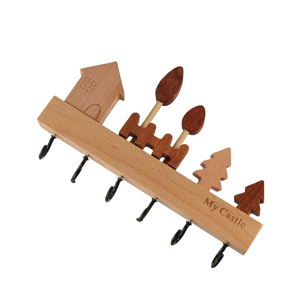 Rabbit Key Hook Rack non-toxic Coat Rack Key Storage Holder  Household Sundries