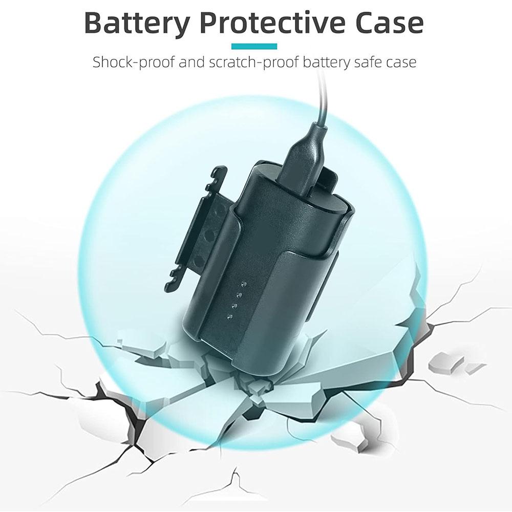 Battery Clip with Cable Winder For DJI FPV Goggles V2, DJI FPV and DJI AVATA