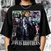 Винтажная футболка Jonas Brother Тур 2025 Футболка для фаната Jonas Brothers Унисекс
