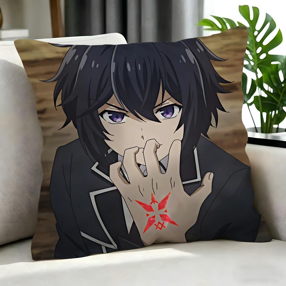 anime The Weakest Mage Cushion Cover Cushion Cover Set Pcs x x x Pillowcase Decorative Sofa Home Decor